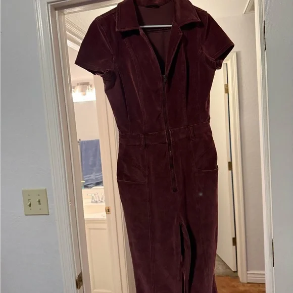 Free People Velvet Jumpsuit - Picture 2 of 2